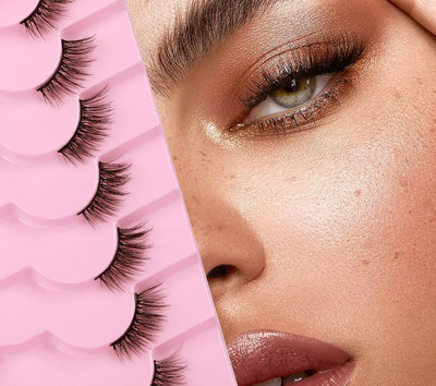 Beautifully finished eyelashes